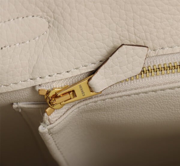 Hermes Birkin White Bag Premium - Image 8