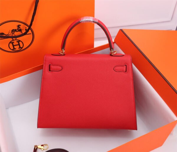 Hermes Birkin Red Bag Premium - Image 9