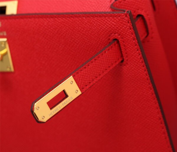 Hermes Birkin Red Bag Premium - Image 6