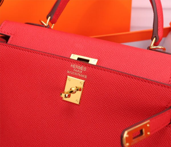 Hermes Birkin Red Bag Premium - Image 3