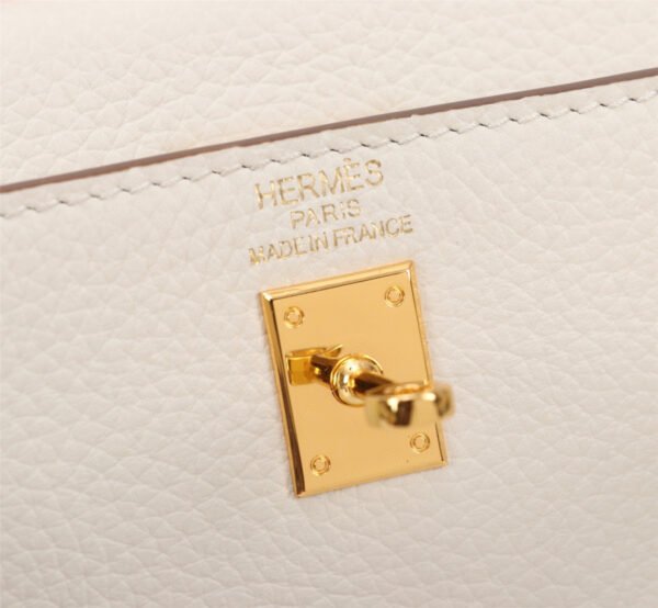 Hermes Birkin White Bag Premium - Image 4