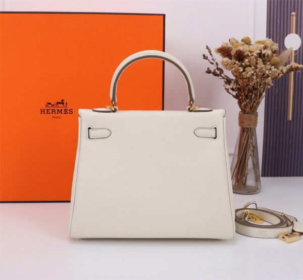 Hermes Birkin White Bag Premium - Image 3