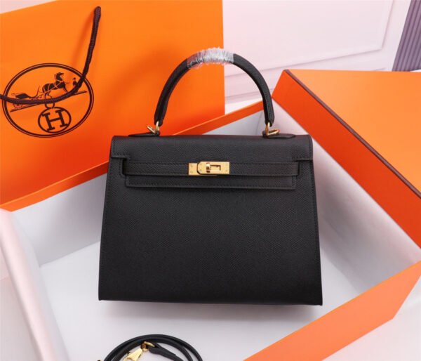 Hermes Birkin Black Bag Premium