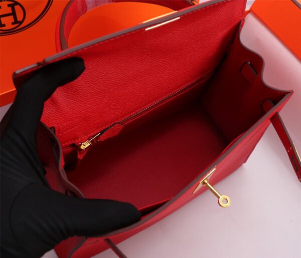 Hermes Birkin Red Bag Premium - Image 8