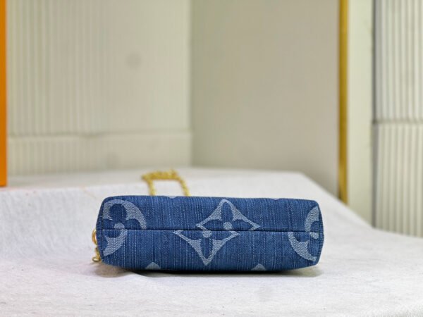 LV Denim Pochette | Luxury Cosmetic Bag - Image 5