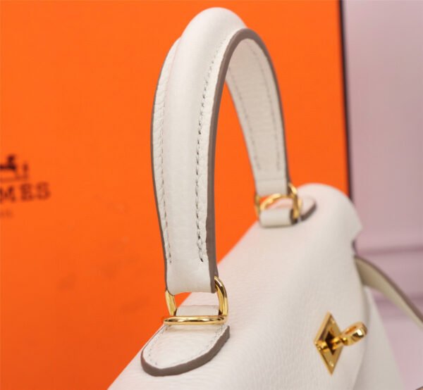 Hermes Birkin White Bag Premium - Image 6